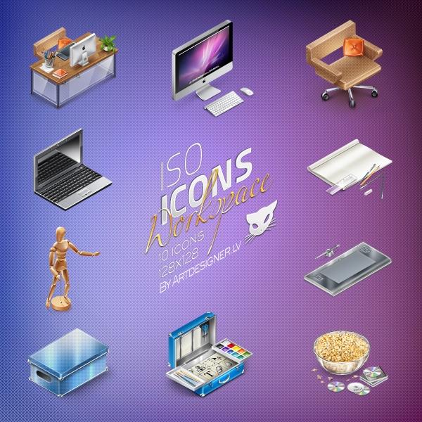 IsoIcons&nbsp;-&nbsp;Workspace