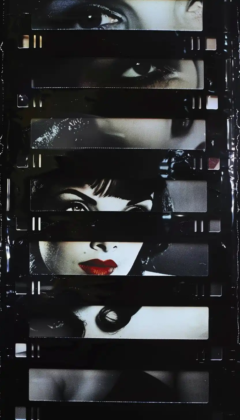 Exotic Vampire Film Noir Midjourney提示词