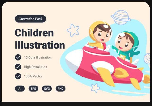 Children's Illustration Pack