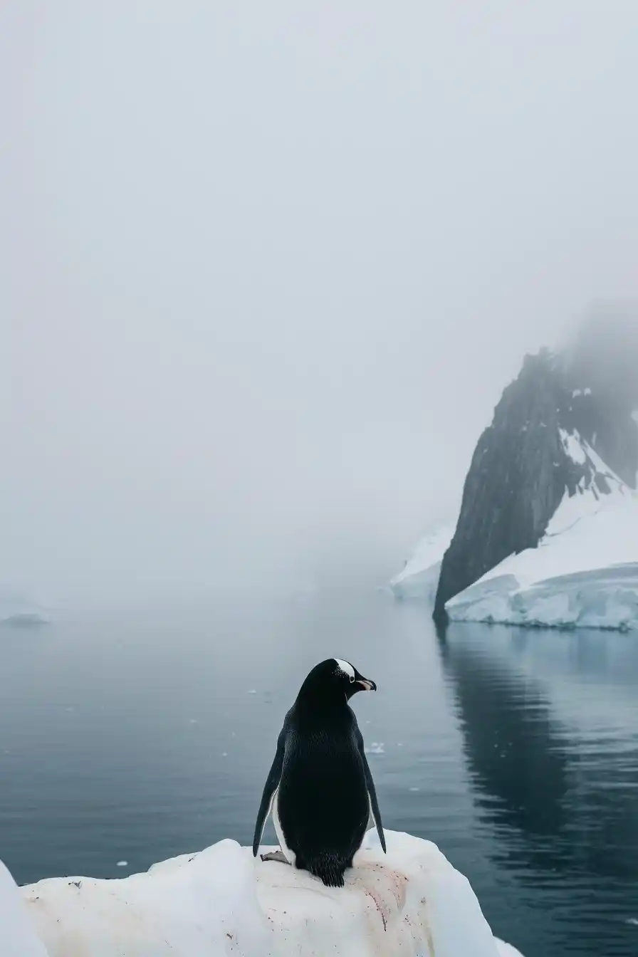 Isolated Arctic Animal Stylized Midjourney提示词