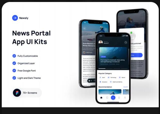 Newsly - News Portal App