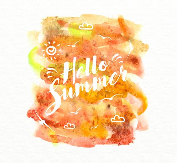 你好夏季海报