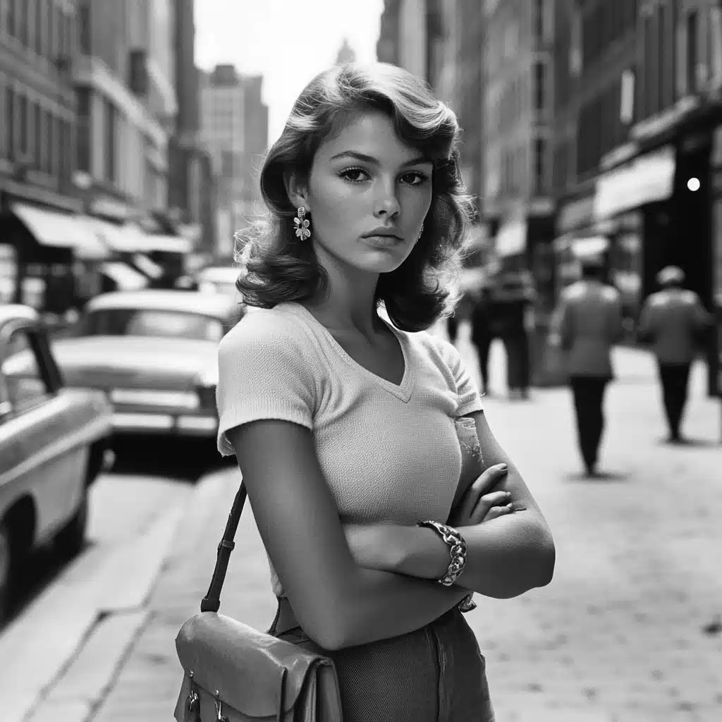 1960s Boston Street Portrait Midjourney提示词