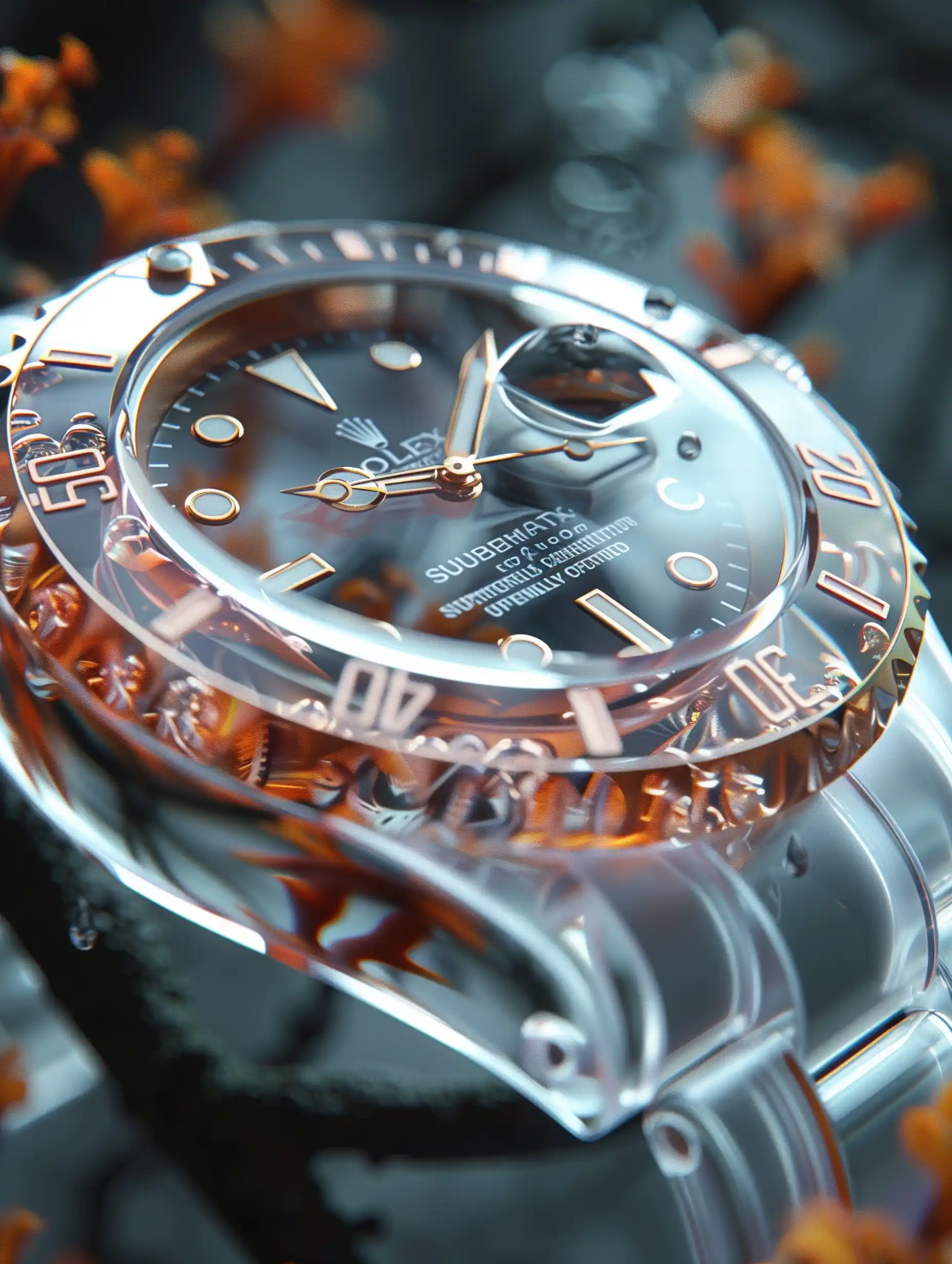 Organic Aquarium Submariner Midjourney提示词
