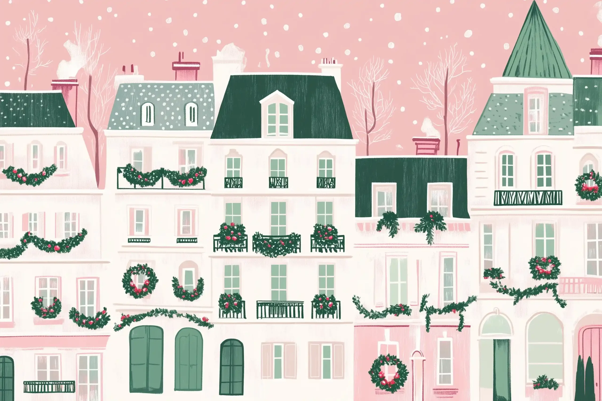 Vintage Parisian Pattern Design Midjourney提示词