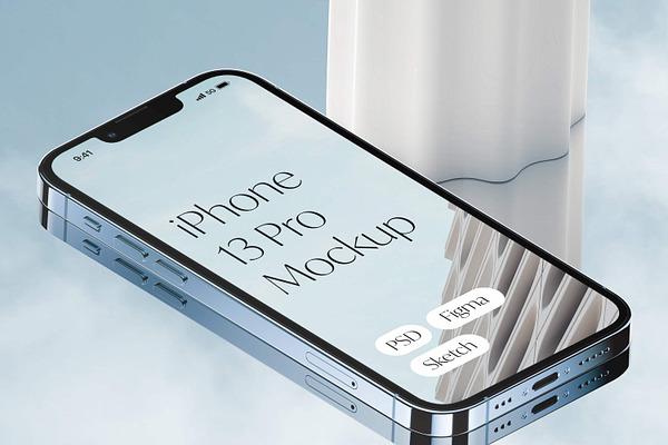 Aesthetic iPhone 13 pro mockup