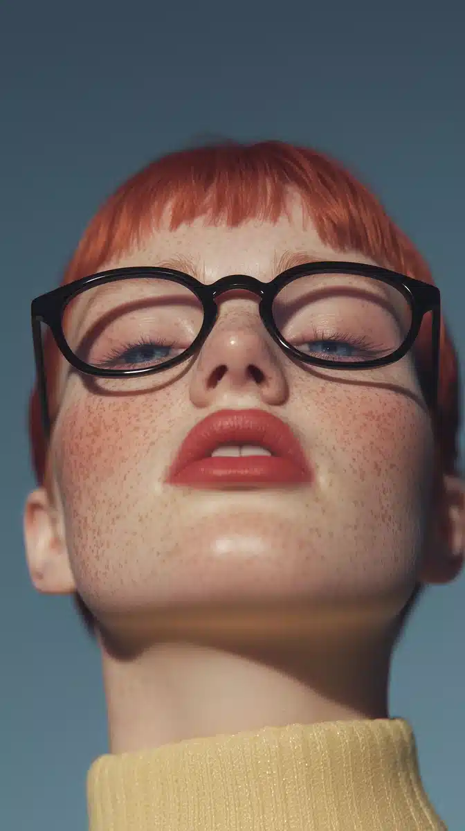 Hyper-Realistic Fashion Portrait Midjourney提示词