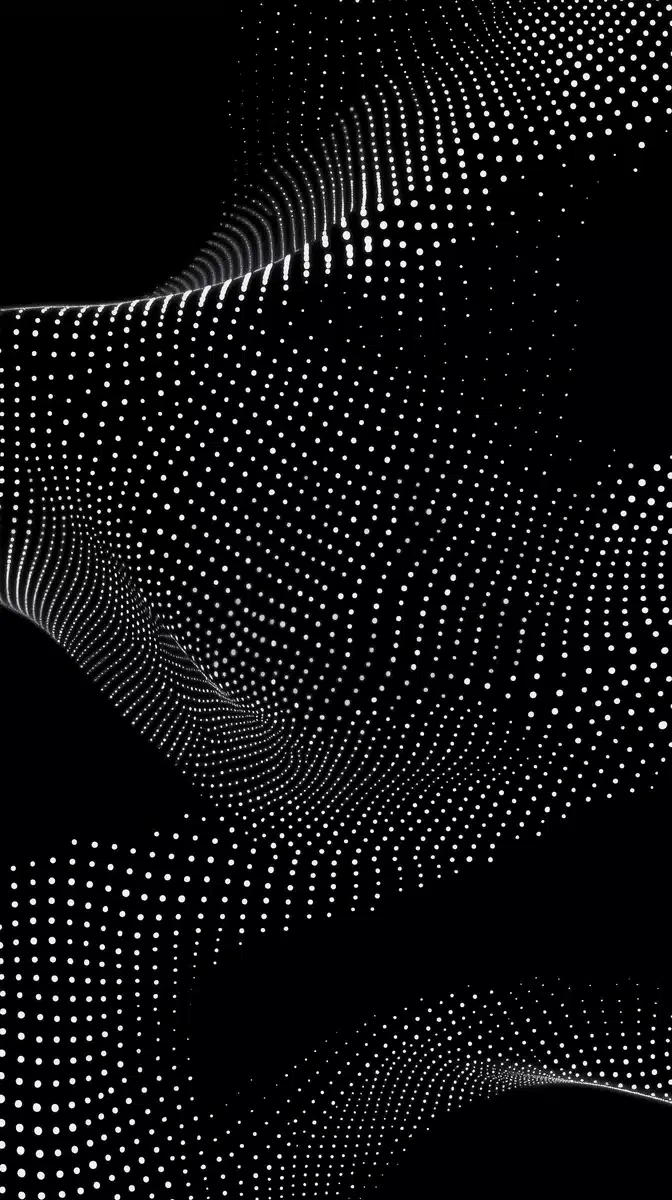 Art Deco Wavy Lines Grid Midjourney提示词
