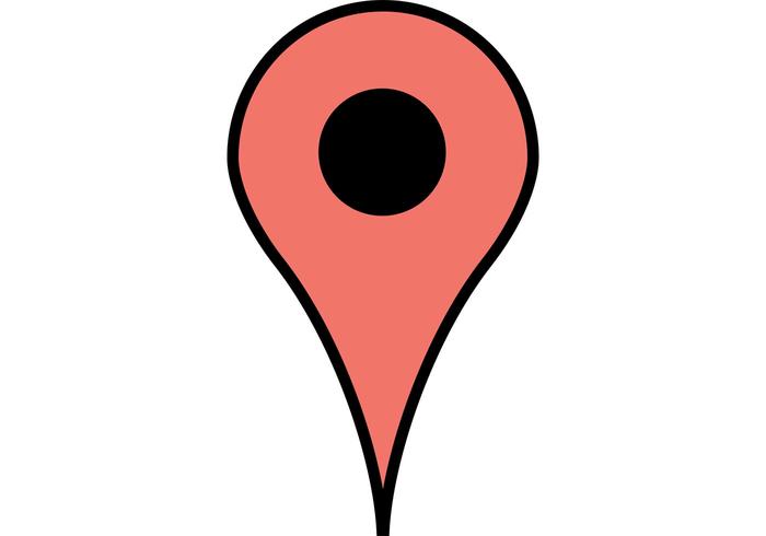 免费的Google地图指针图标