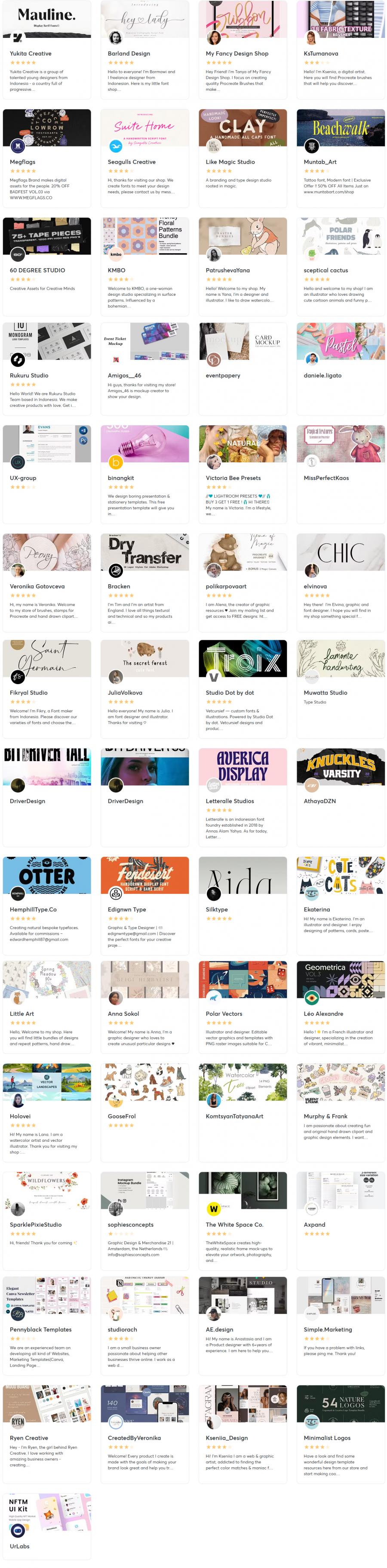 2025年的3月creativemarket.com网站分享价值高达 1000 美元的素材资源打包下载