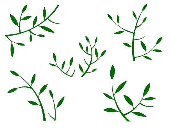 树枝笔刷