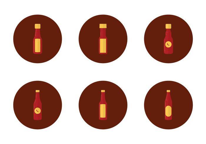 免费热酱瓶图标
