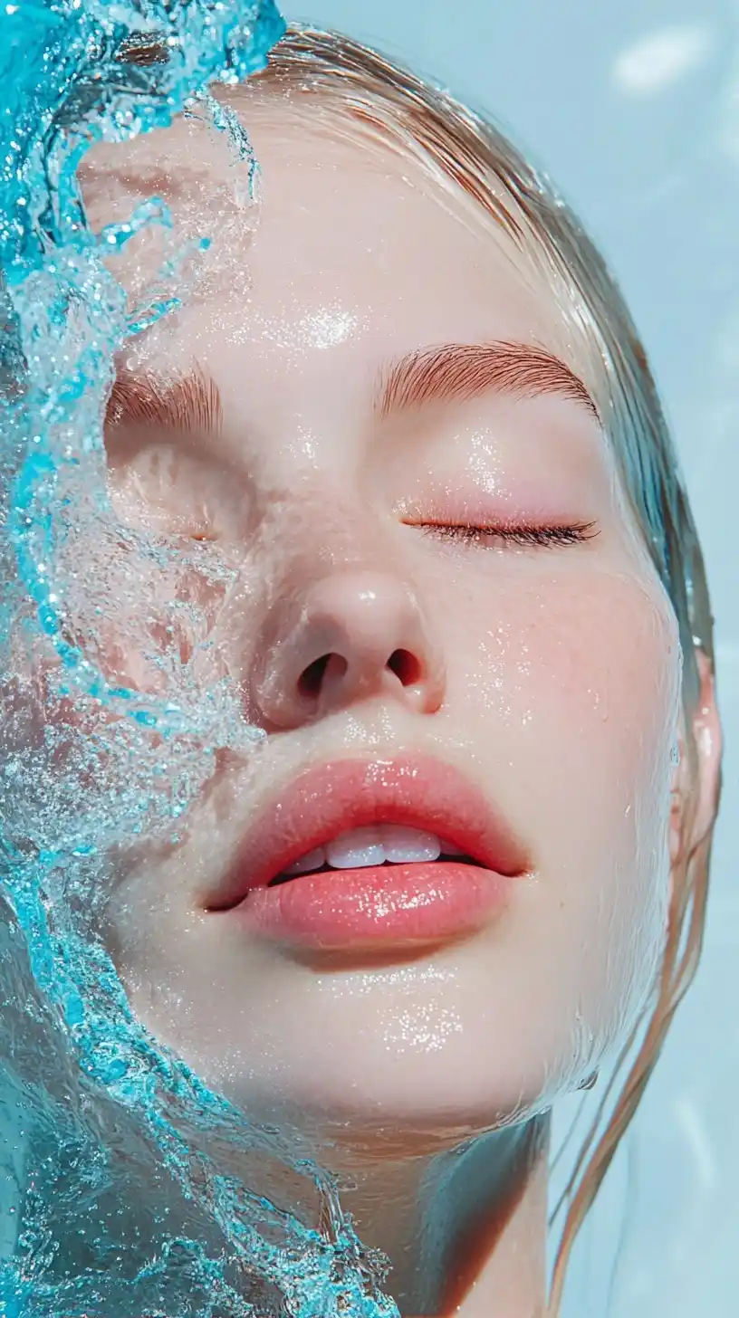 Natural Woman with Water Midjourney提示词