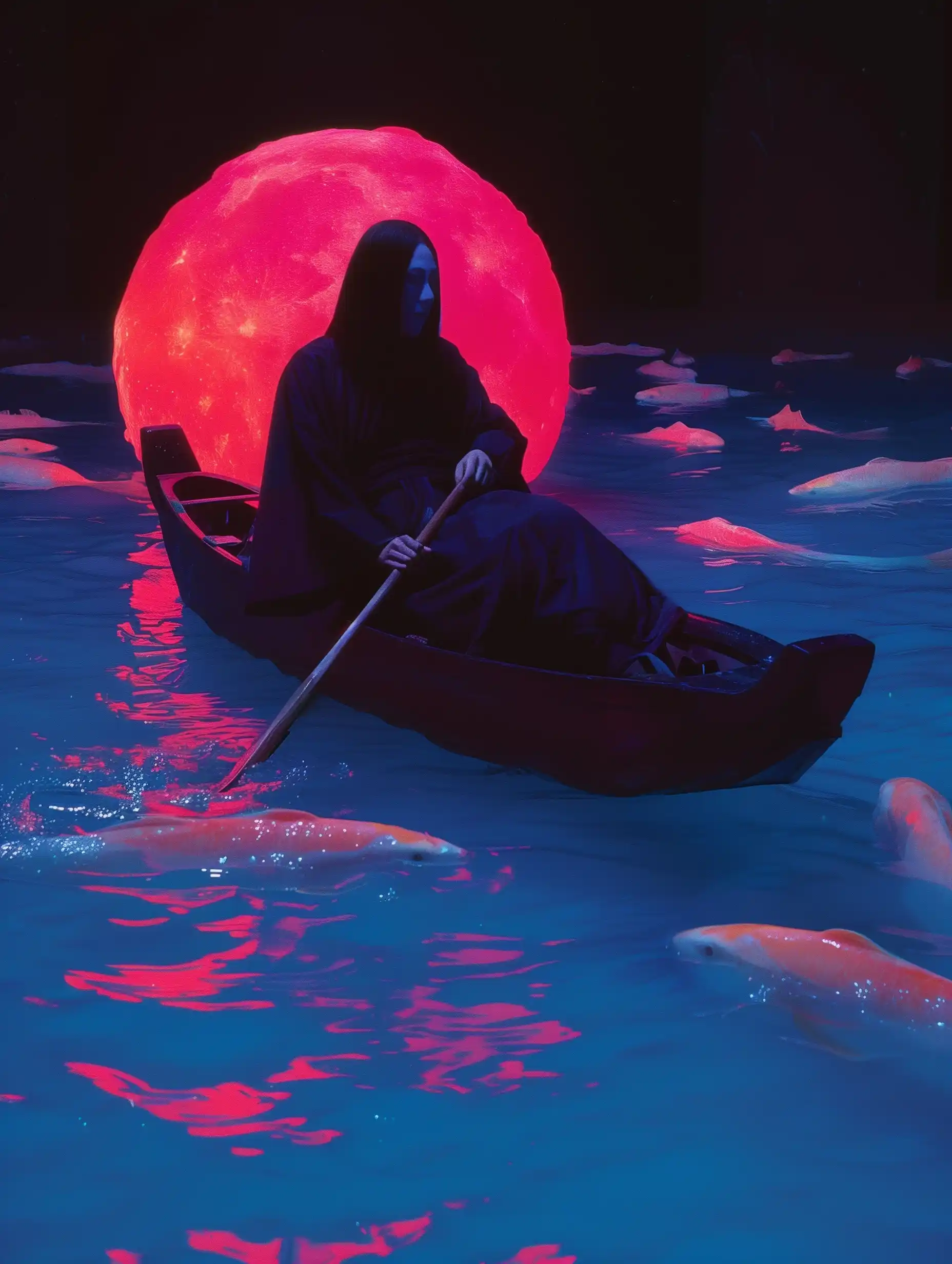 Whimsical Floating Oasis Midjourney提示词