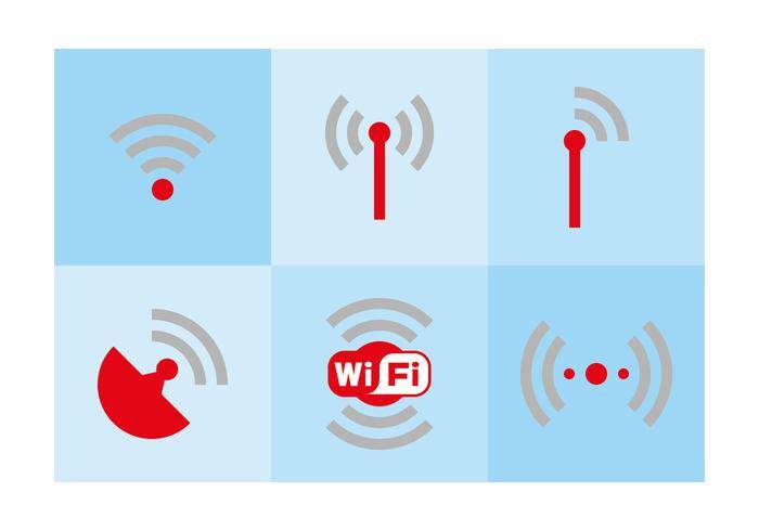 WiFi标志和符号