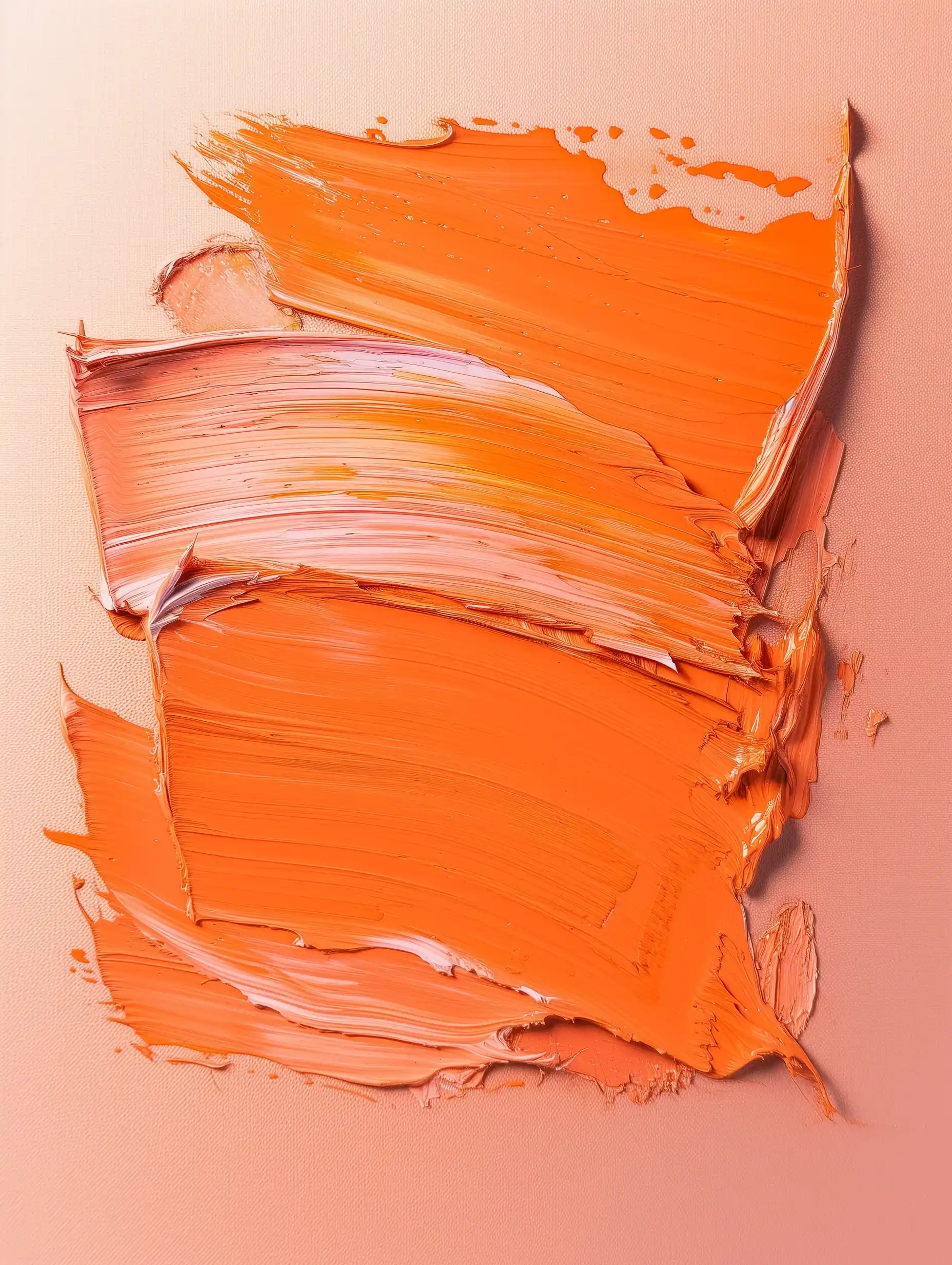Peach Acrylic Strokes Midjourney提示词