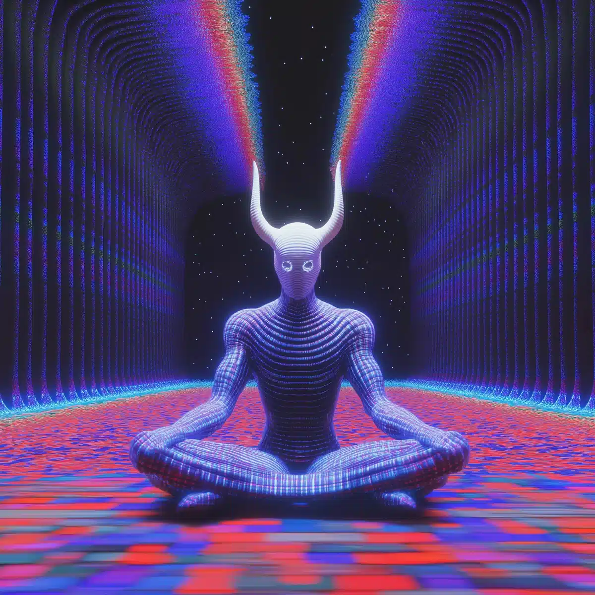 Lucifer in Surreal Style Midjourney提示词