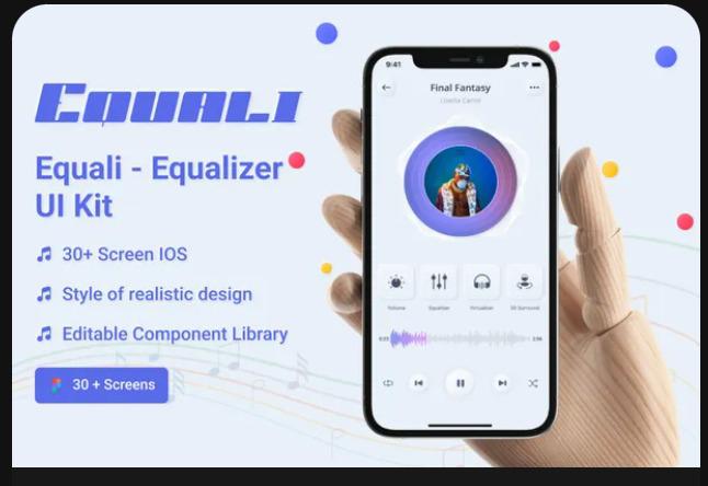 Equali - Equalizer App UI Kit