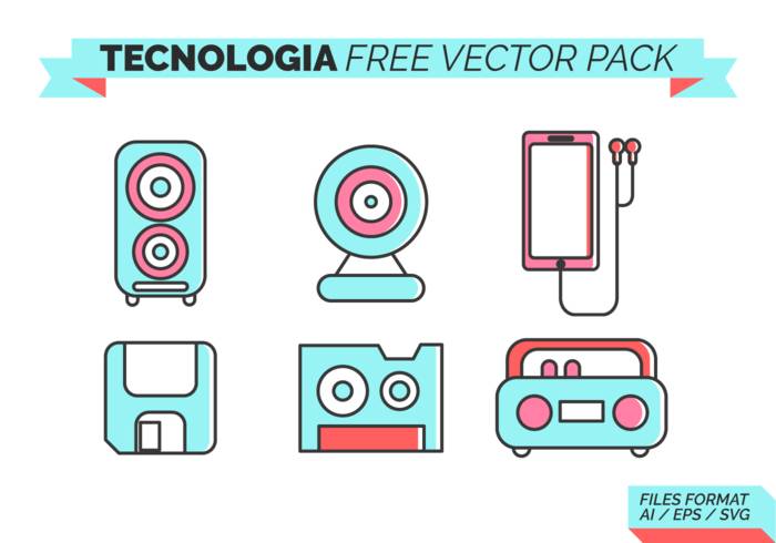 Tecnologia免费矢量包