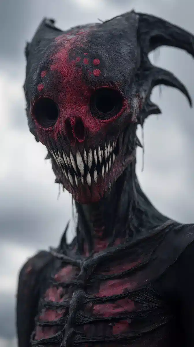 Realistic Alien Horror Portrait Midjourney提示词