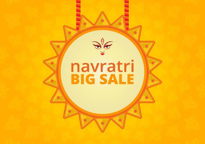 Navratri大销售例证