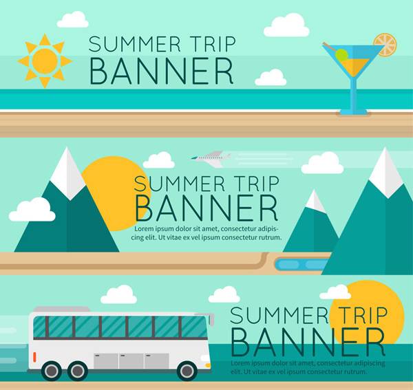 夏季旅行banner