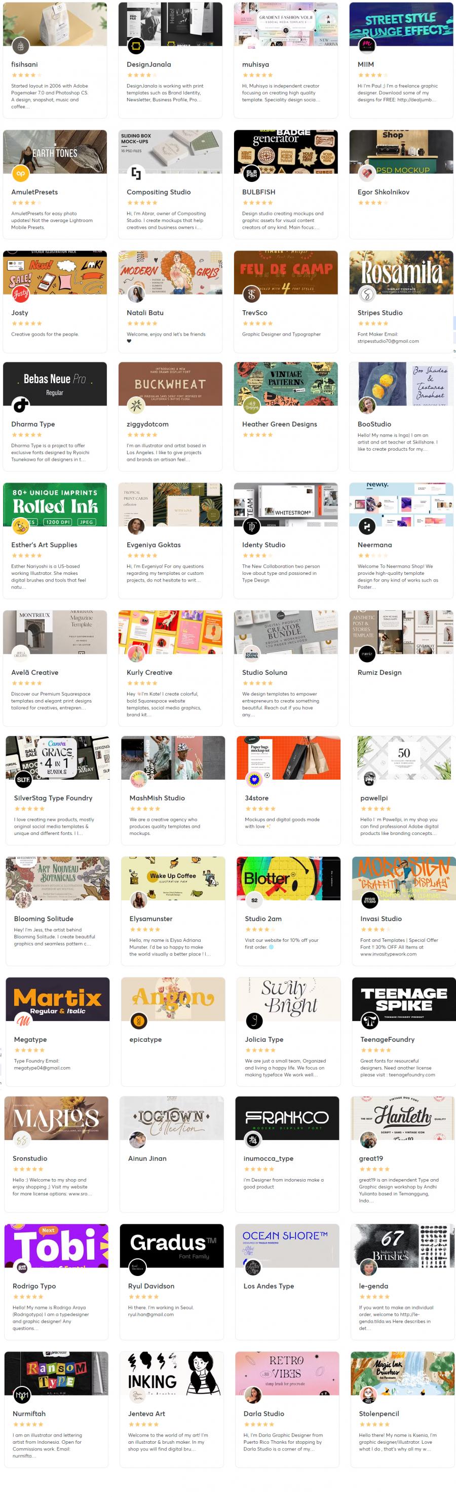 2024年的7月creativemarket.com网站分享价值高达 1000 美元的素材资源打包下载