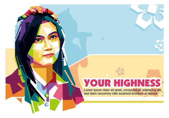 波普艺术肖像殿下 -  WPAP