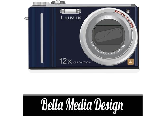 Lumix相机矢量艺术