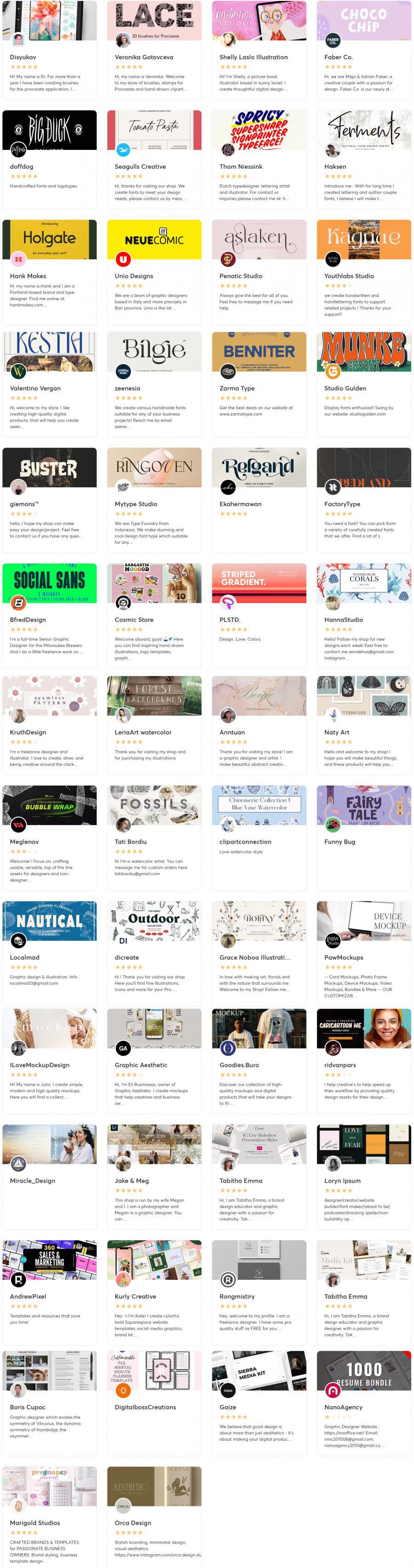 2025年的7月creativemarket.com网站分享价值高达 1000 美元的素材资源打包下载