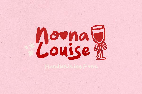 Noona Louise Handwritten Font