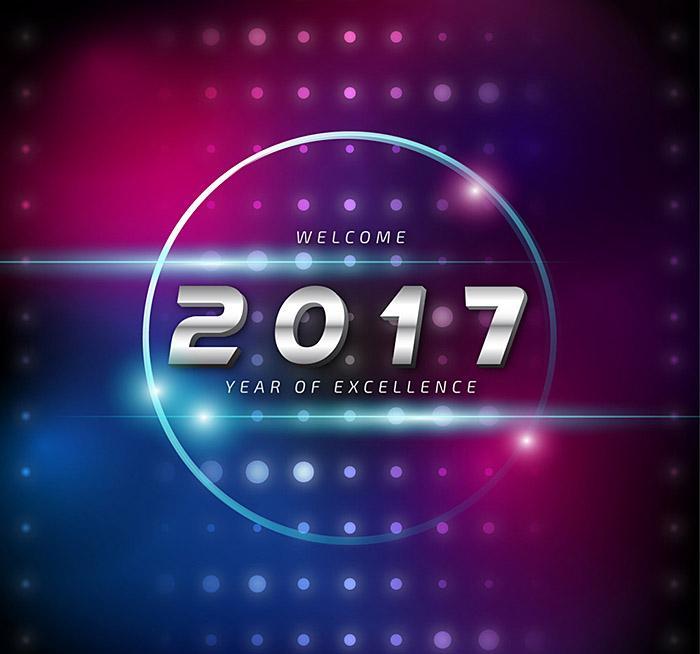2017数字视觉背景