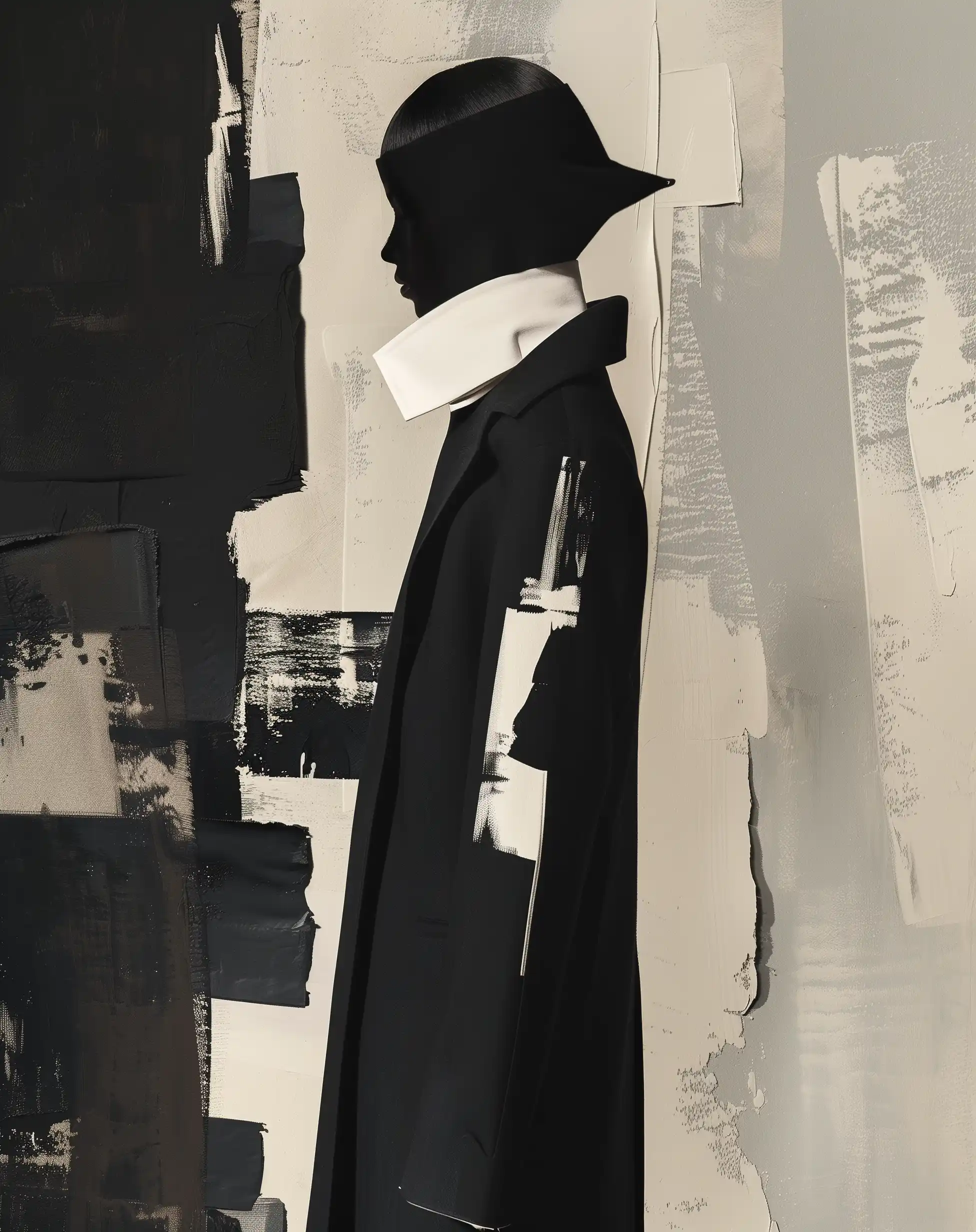 Avant Garde Fashion Painting Midjourney提示词