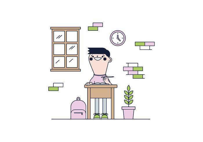 免费的学生矢量