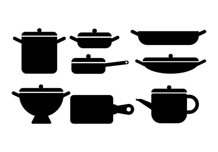Cocina花盆和平底锅载体