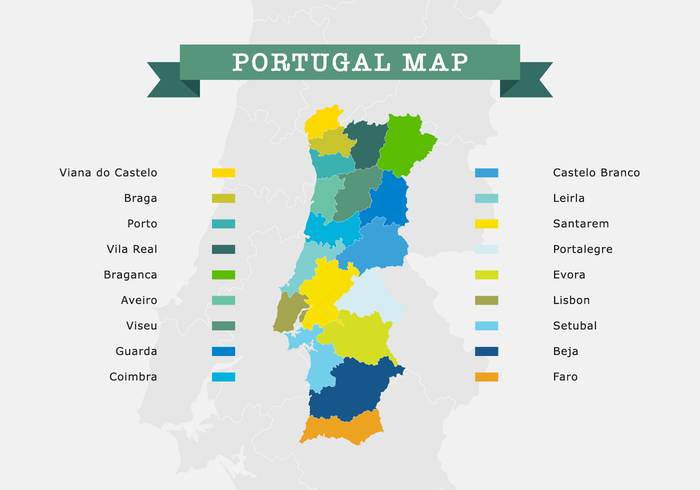 葡萄牙地图
