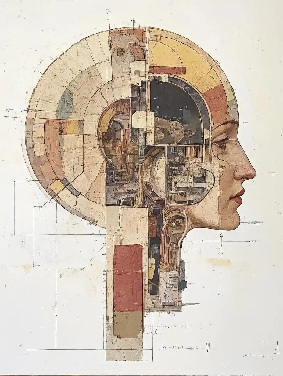 Chaotic Inner Anatomy Midjourney提示词