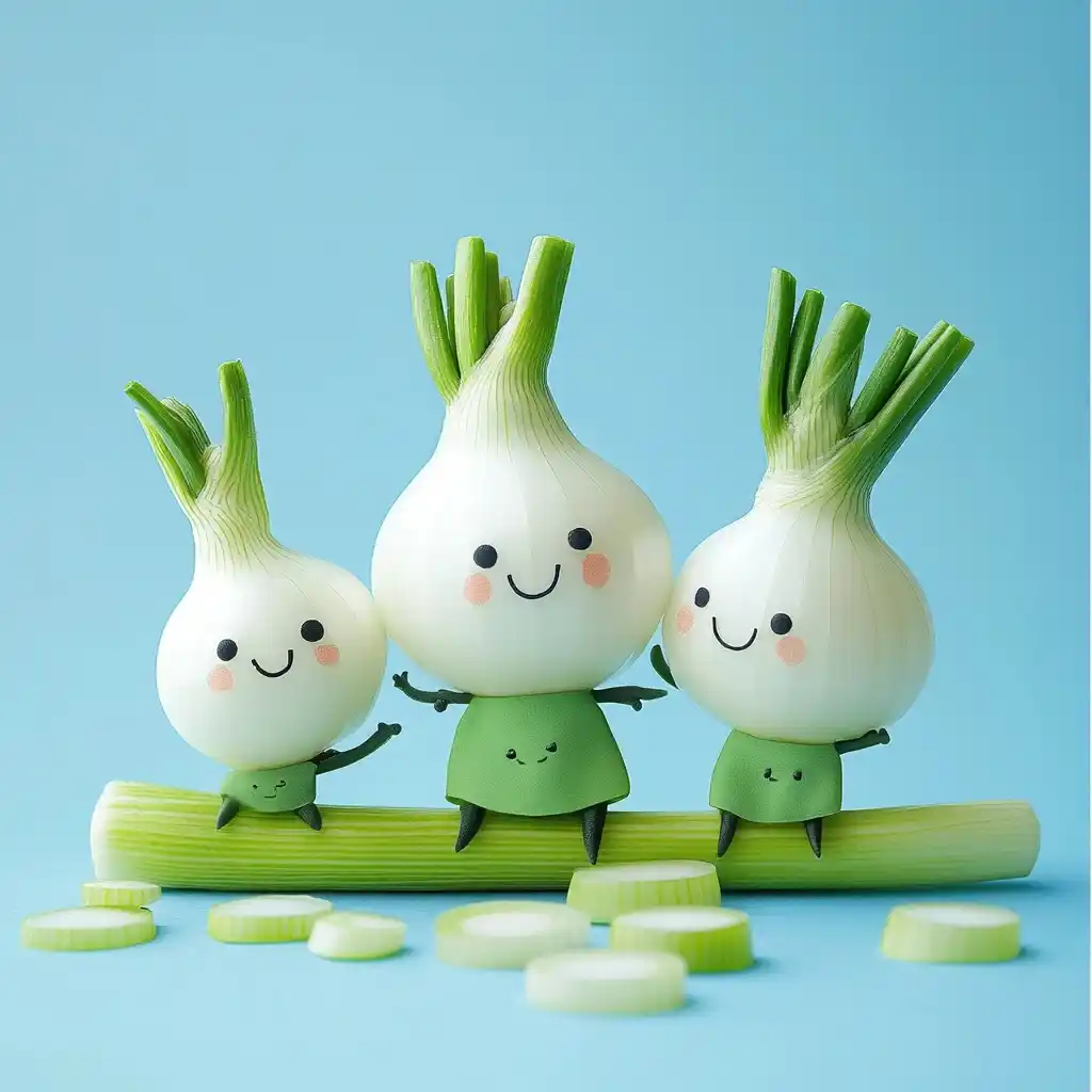 Kawaii Vegetables in Photography Midjourney提示词