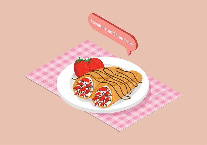 薄煎饼矢量