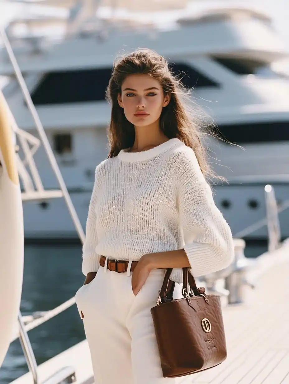 Old Money Yacht Aesthetic Midjourney提示词