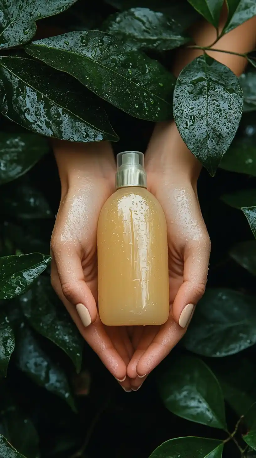 Women with Shampoo in Nature Midjourney提示词