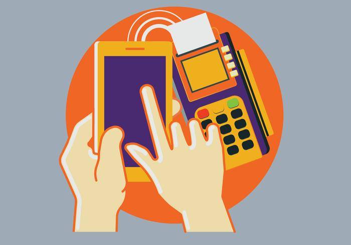 Pos Terminal确认智能手机支付