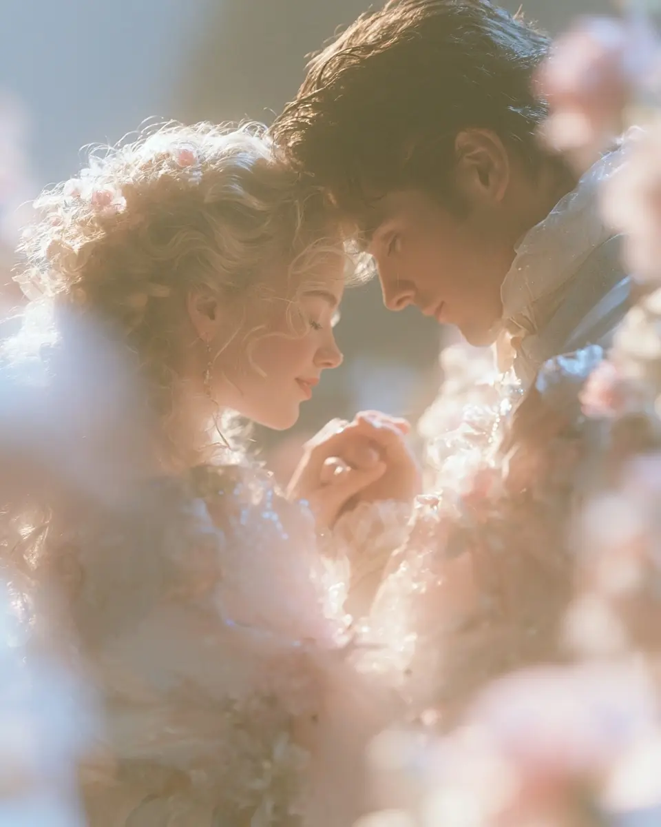 Realistic Couple Vow Scene Midjourney提示词