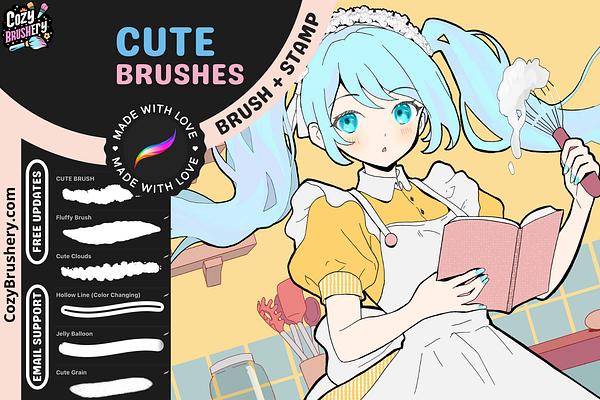 Cutest Procreate Brushes ever made