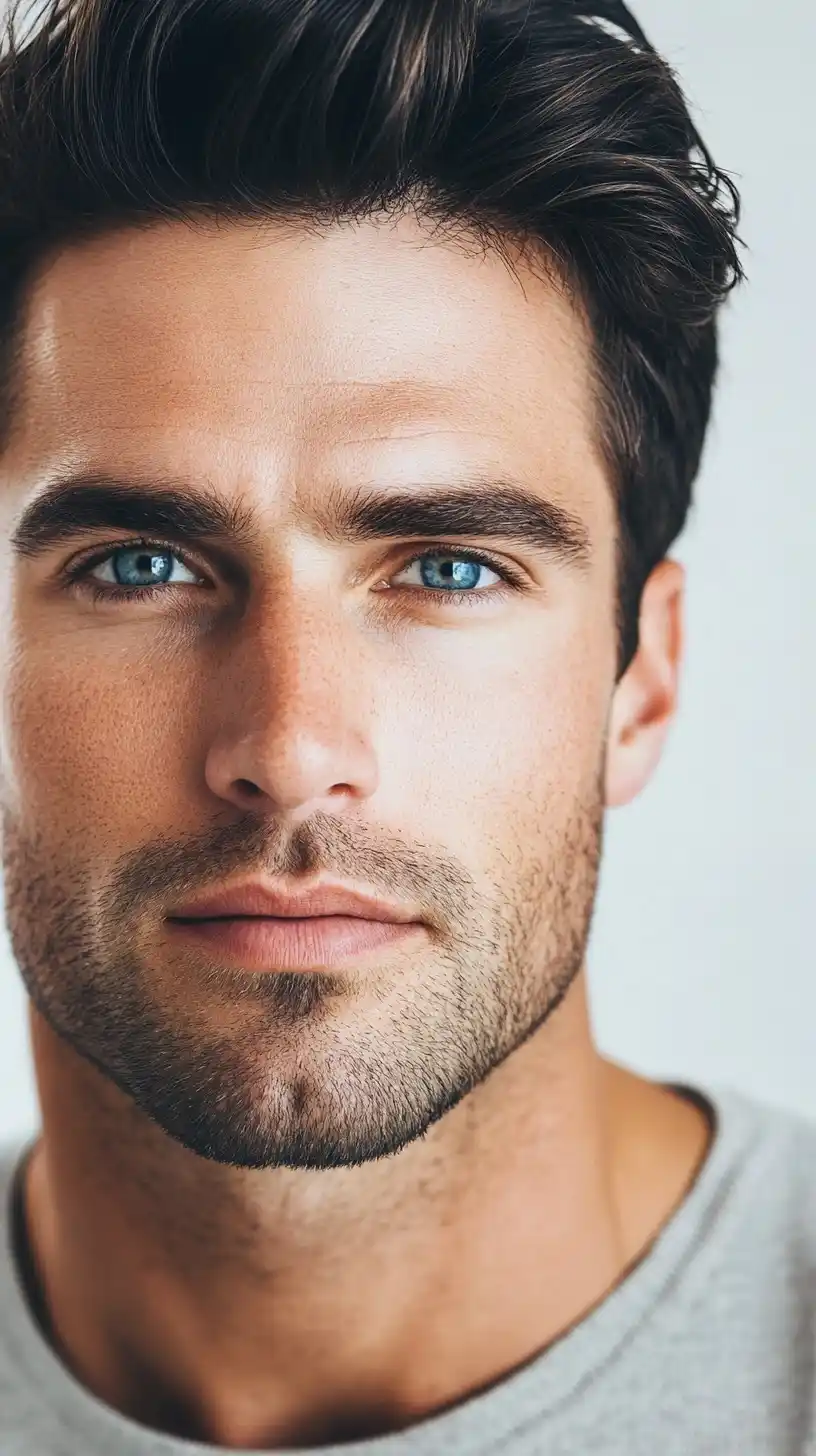 Handsome Man Portrait Photography Midjourney提示词