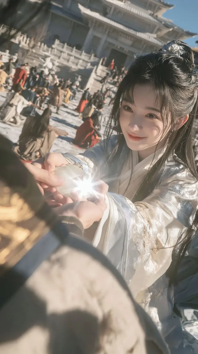 Realistic Xianxia Female Immortal Midjourney提示词