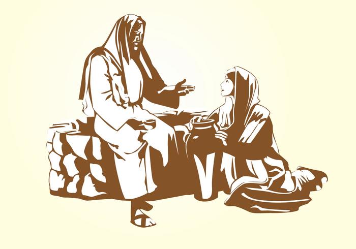 耶稣遇见一个女人