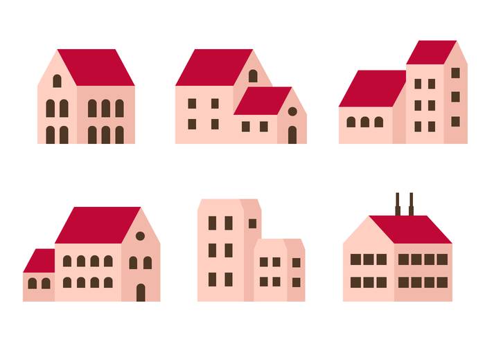 免费建筑物矢量