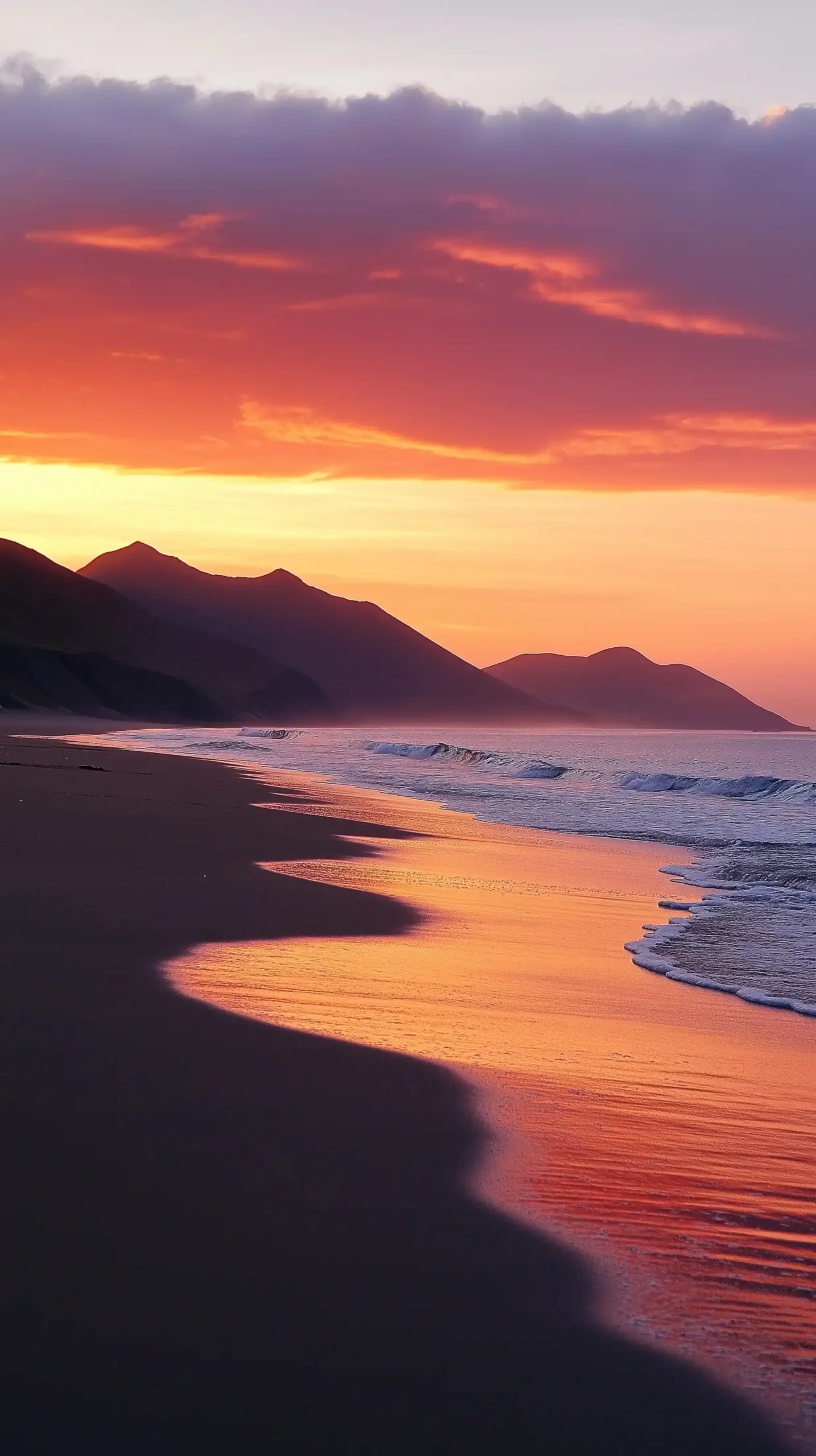 Tropical Beach Sunset Design Midjourney提示词