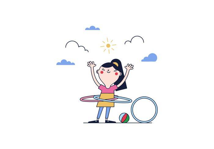 免费呼啦圈矢量